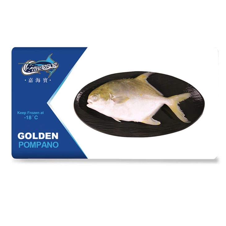 Pompano de aur înghețat