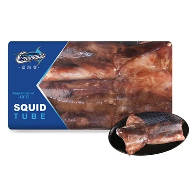Tub de calmar gigant înghețat de mare